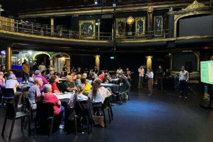 SE REUNIERON PARA MEJORAR LA CONVIVENCIA EN LA AVENIDA AVELLANEDA